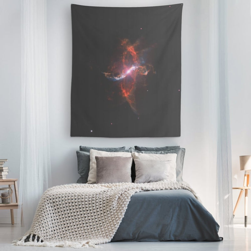 R Aquarii (Symbiotic Binary) Tapestry - darkmatterprints - Tapestries