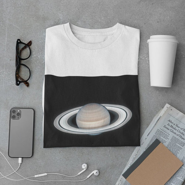 Saturn 2020 Men's Organic Cotton T-Shirt - darkmatterprints - Apparel