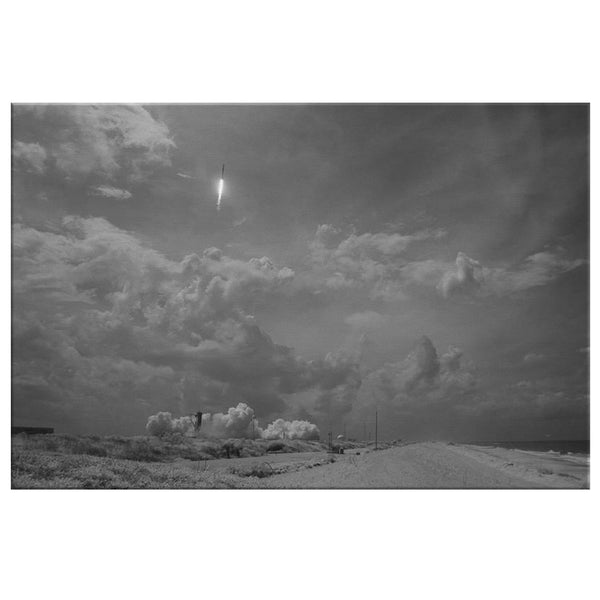 SpaceX Demo 2 Mission Launches into History Wall Art - darkmatterprints - Canvas Wall Art 2