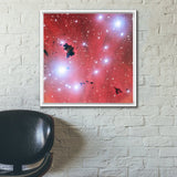 Spectacular Stellar Nursery IC 2944 Wall Art including Frame - darkmatterprints -