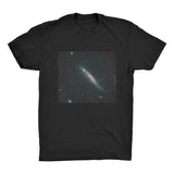 Spiral Galaxy NGC 4945 Men's Organic Cotton T-Shirt - darkmatterprints - Apparel