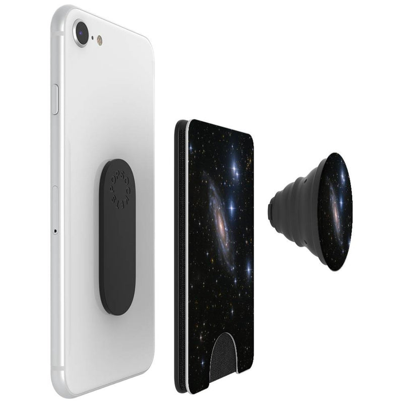 Stars and Spiral Galaxy NGC 1964 PopWallet+ - darkmatterprints - PopSocket