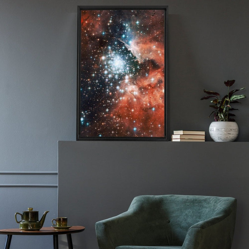 Stellar Jewel Box Wall Art including Frame - darkmatterprints -