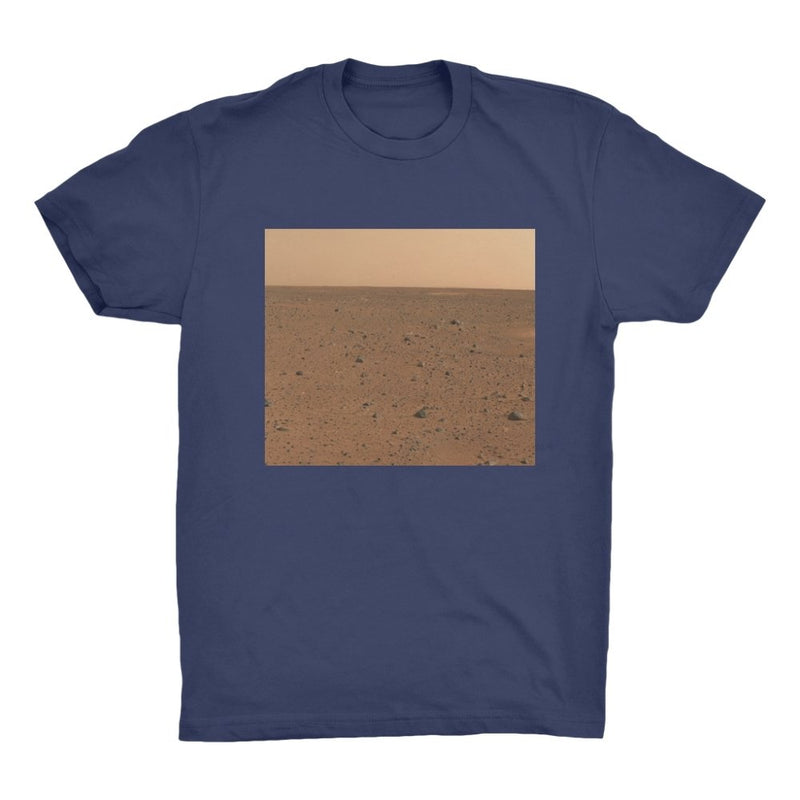 Surface of Mars Men's Organic Cotton T-Shirt - darkmatterprints - Apparel