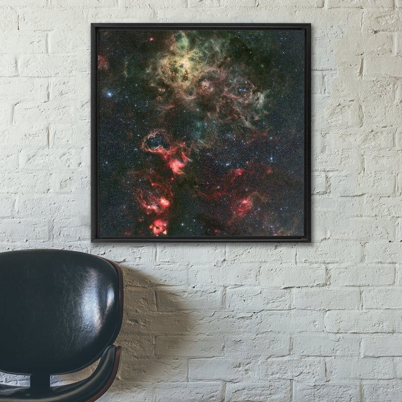 Tarantula Nebula Wall Art including Frame - darkmatterprints -