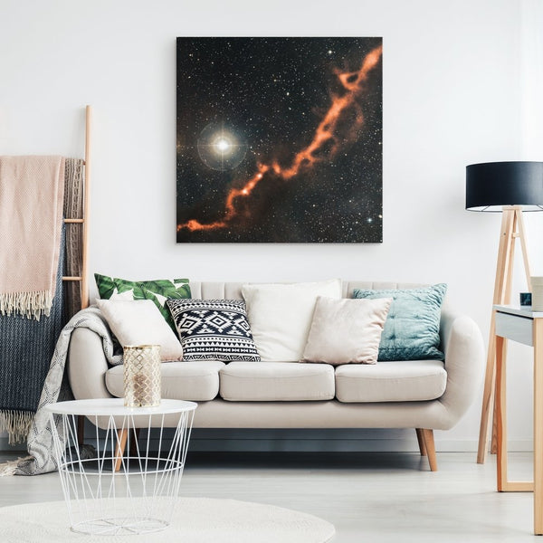 Taurus Molecular Cloud Wall Art - darkmatterprints - Canvas Wall Art 2