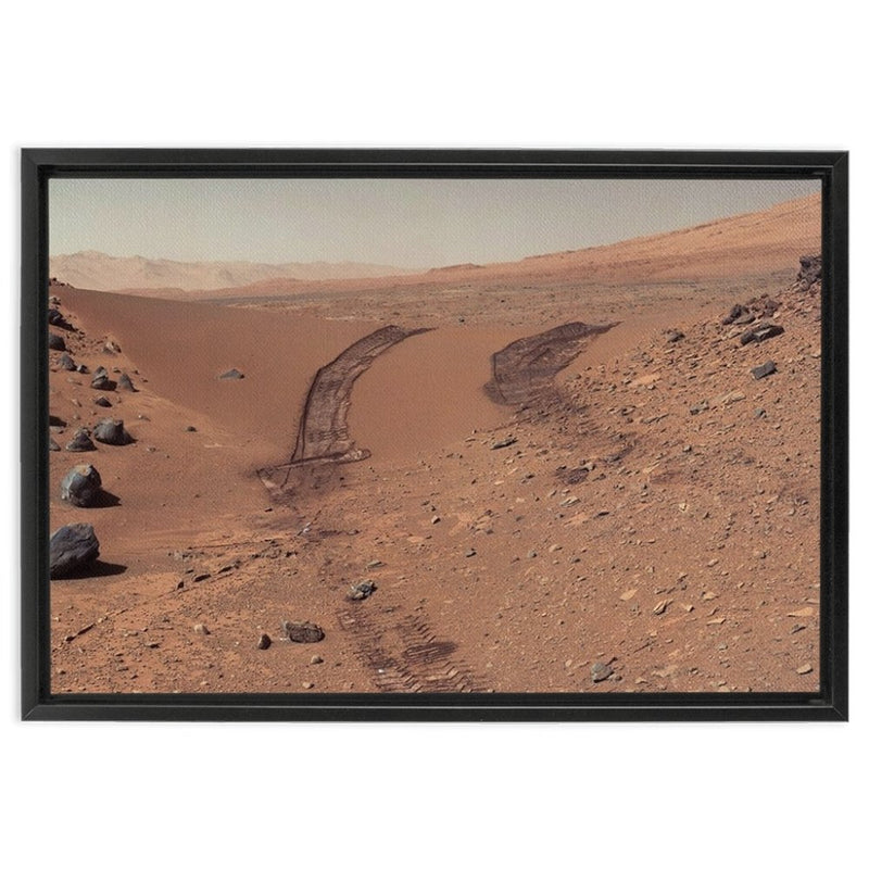 The 538th Martian Day Wall Art including Frame - darkmatterprints -