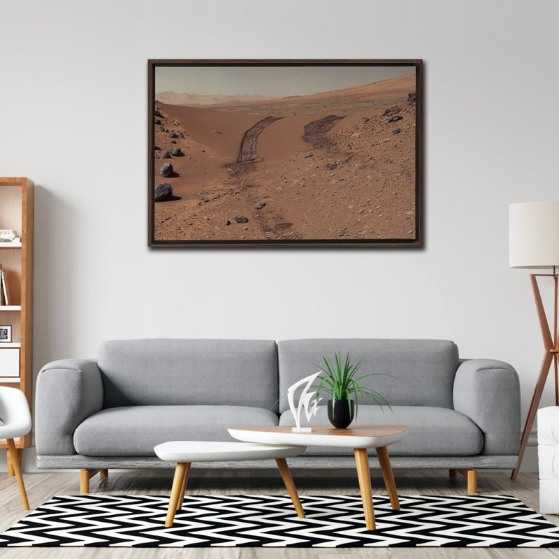 The 538th Martian Day Wall Art including Frame - darkmatterprints -