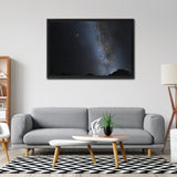 The Andromeda Galaxy Framed Canvas Wraps - darkmatterprints -