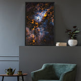 The Cool Clouds of Carina Wall Art including Frame - darkmatterprints -