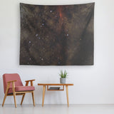 The Dusty Heart of Milky Way Tapestry - darkmatterprints - Tapestries