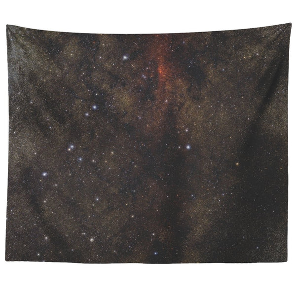 The Dusty Heart of Milky Way Tapestry - darkmatterprints - Tapestries