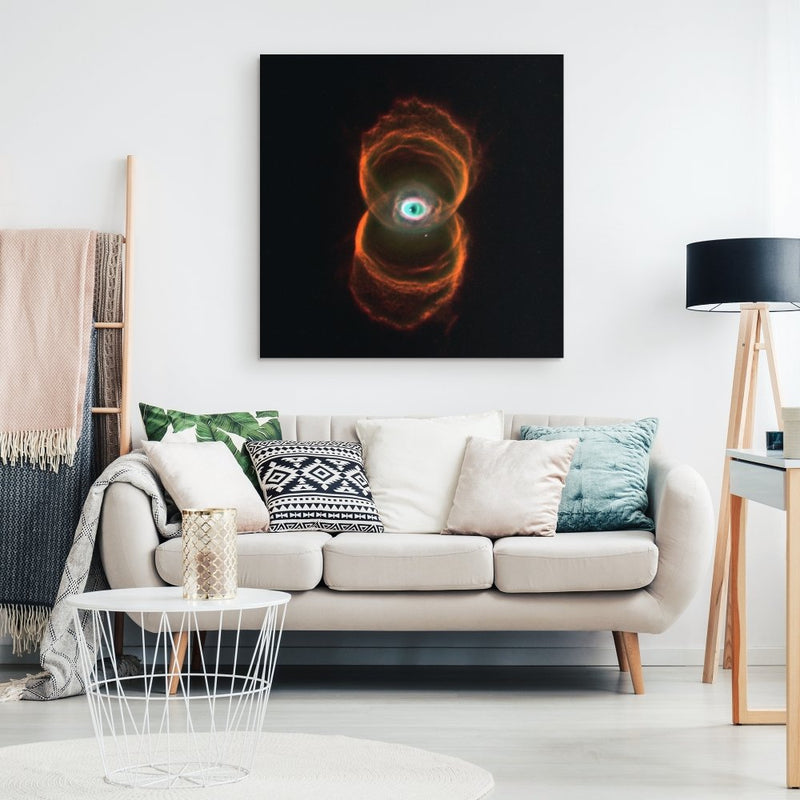 The Hourglass Nebula Wall Art - darkmatterprints - Canvas Wall Art 2