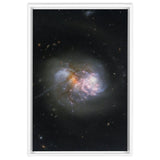 The Interacting Galaxy Pair IC 1623 Wall Art including Frame - darkmatterprints -