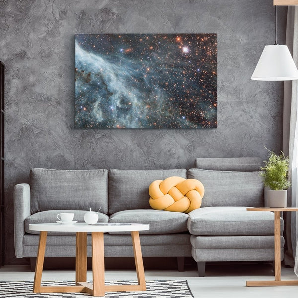 The Large Magellanic Cloud (LMC) Wall Art - darkmatterprints - Canvas Wall Art 2