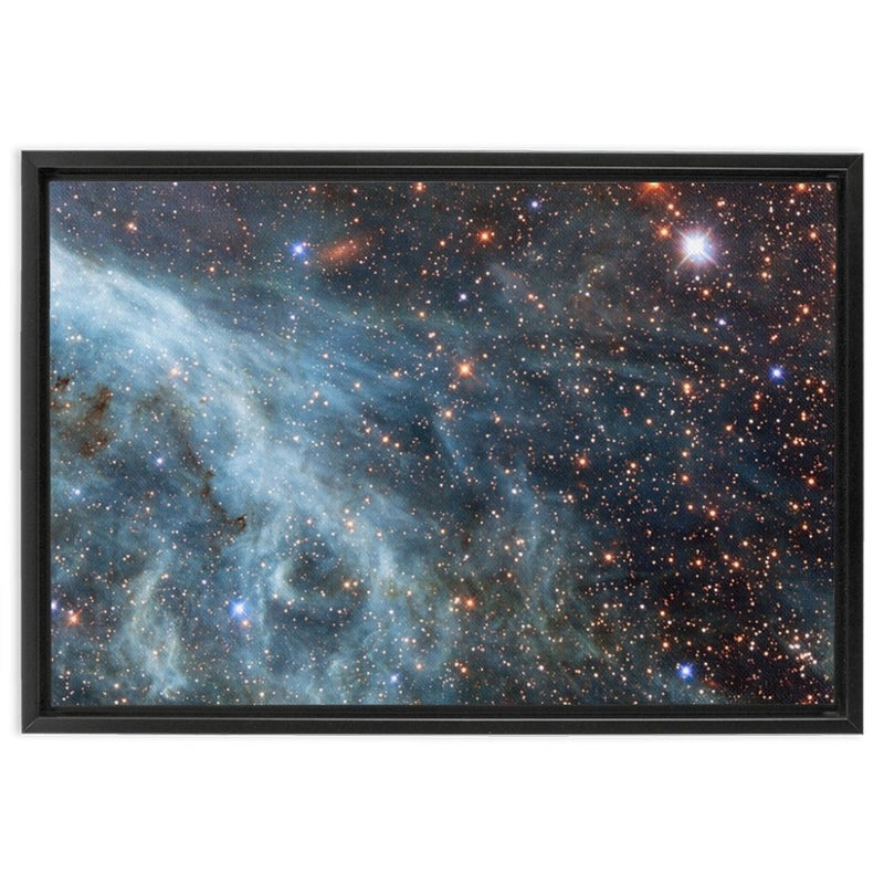 The Large Magellanic Cloud (LMC) Wall Art including Frame - darkmatterprints -