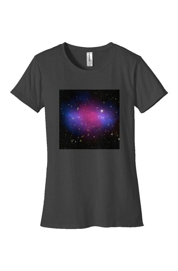 The Powerful Collision of Clusters Women's Organic Cotton T-Shirt - darkmatterprints - tshirts