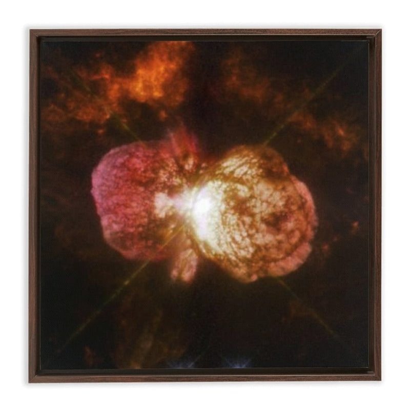 The Titanic Eruption of Star Eta Carinae Wall Art including Frame - darkmatterprints -