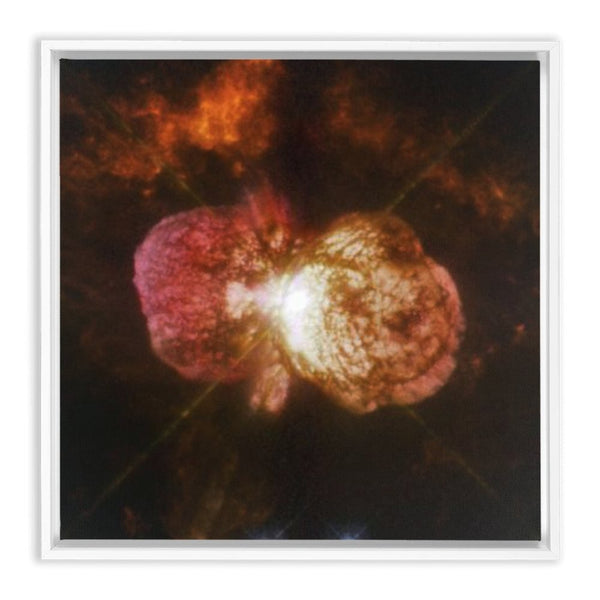 The Titanic Eruption of Star Eta Carinae Wall Art including Frame - darkmatterprints -
