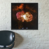 The Titanic Eruption of Star Eta Carinae Wall Art including Frame - darkmatterprints -