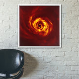 The Twist in AB Aurigae Star Wall Art including Frame - darkmatterprints -