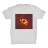 The Twist in AB Aurigae Star Wall Art Men's Organic Cotton T-Shirt - darkmatterprints - Apparel