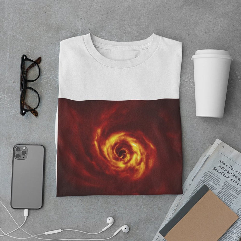 The Twist in AB Aurigae Star Wall Art Men's Organic Cotton T-Shirt - darkmatterprints - Apparel