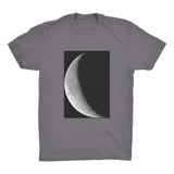 The Waning Moon Men's Organic Cotton T-Shirt - darkmatterprints - Apparel