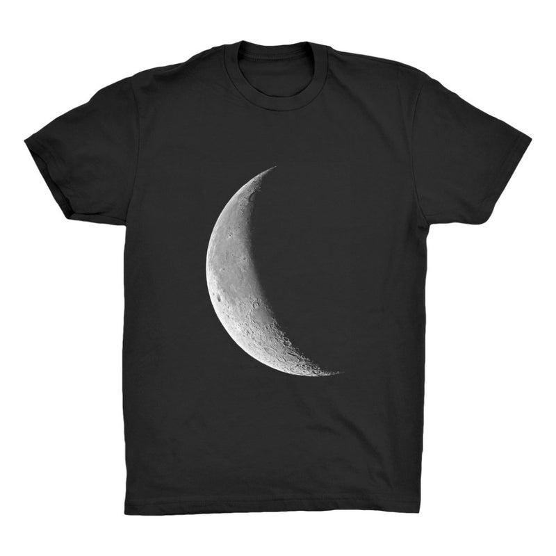 The Waning Moon Men's Organic Cotton T-Shirt - darkmatterprints - Apparel