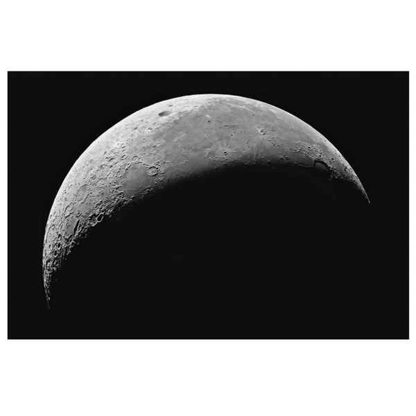 The Waning Moon Wall Art - darkmatterprints - Canvas Wall Art 2