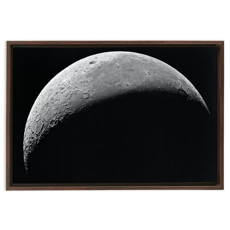 The Waning Moon Wall Art including Frame - darkmatterprints -