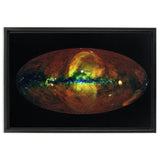 The Whole Universe in One Picture Wall Art including Frame - darkmatterprints -