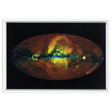 The Whole Universe in One Picture Wall Art including Frame - darkmatterprints -