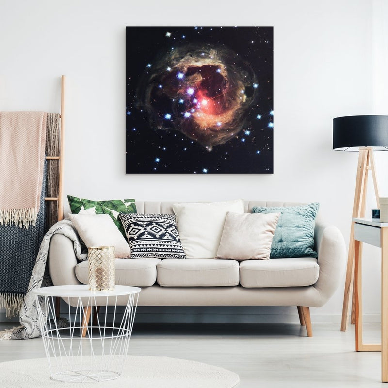 Three Years After Stellar Outburst Wall Art - darkmatterprints - Canvas Wall Art 2