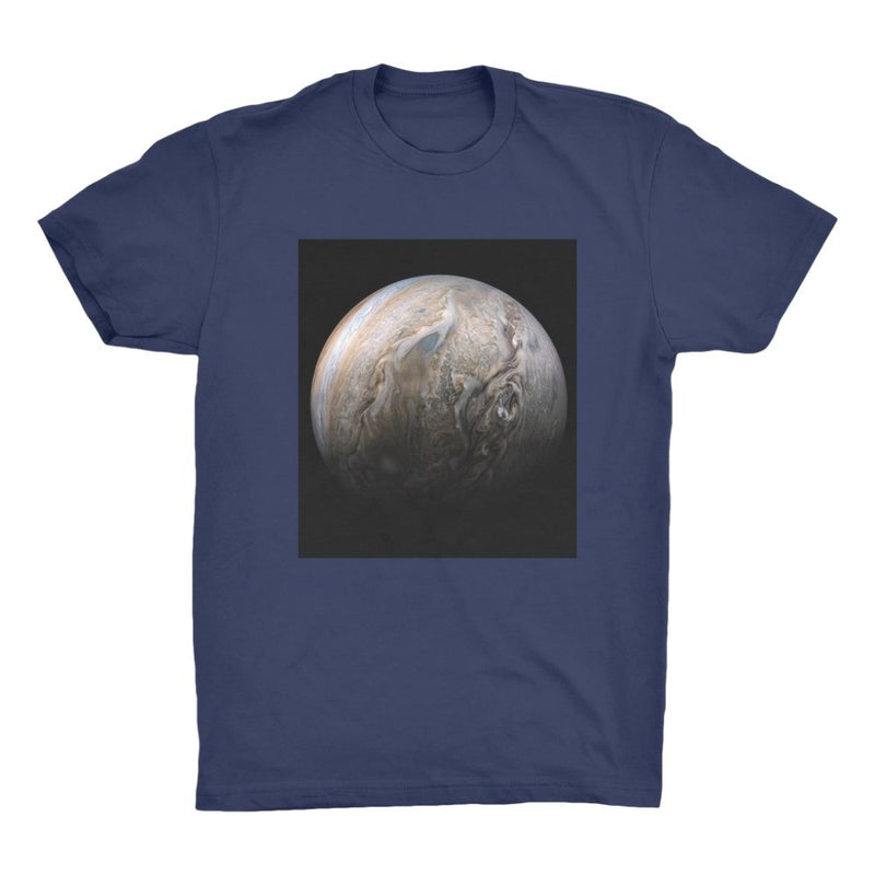 Tumultuous Clouds of Jupiter Men's Organic Cotton T-Shirt - darkmatterprints - Apparel