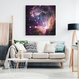 Under the 'Wing' of the Small Magellanic Cloud Wall Art - darkmatterprints - Canvas Wall Art 2