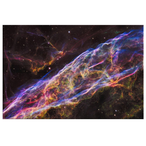 Veil Nebula Supernova Remnant Wall Art - darkmatterprints - Canvas Wall Art 2