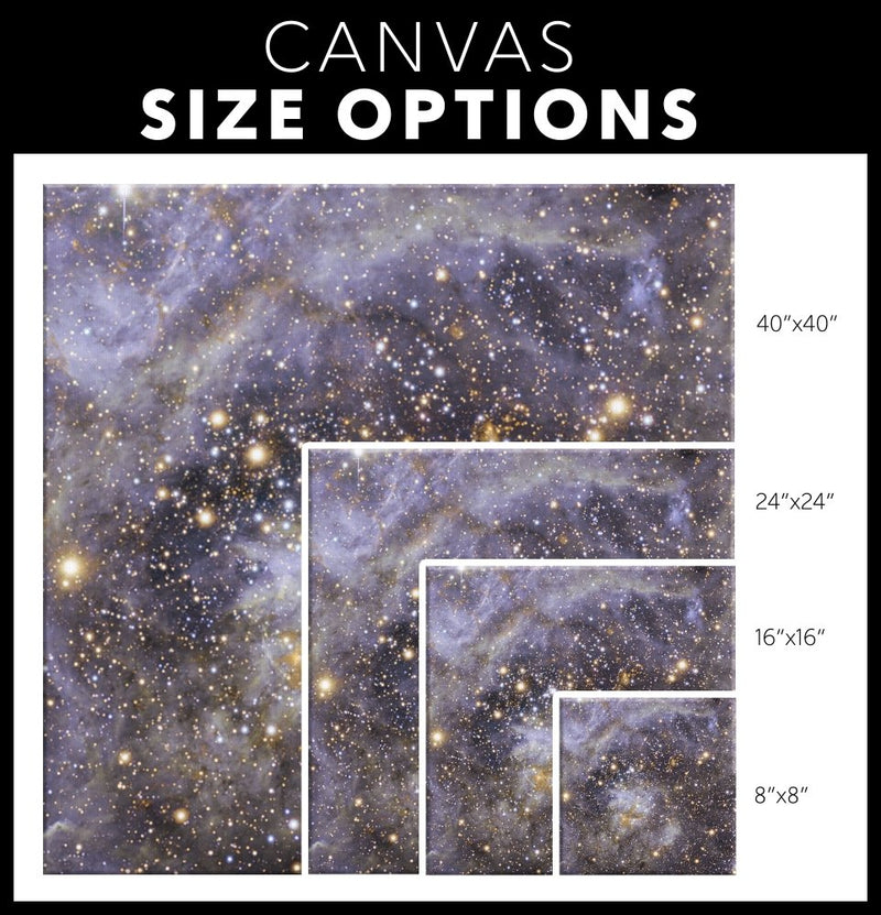 VFTS 102: The Fastest Rotating Massive Star Wall Art - darkmatterprints - Canvas Wall Art 2