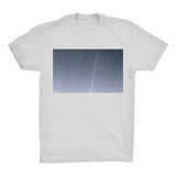 Voyager 1's Pale Blue Dot Men's Organic Cotton T-Shirt - darkmatterprints - Apparel