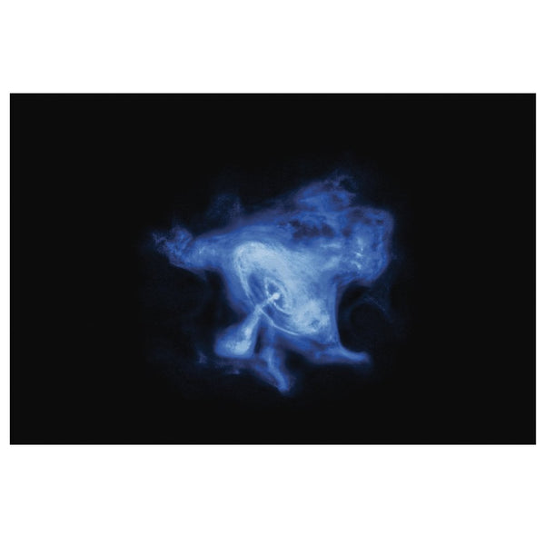 X-ray View of Crab Nebula Wall Art - darkmatterprints - Canvas Wall Art 2