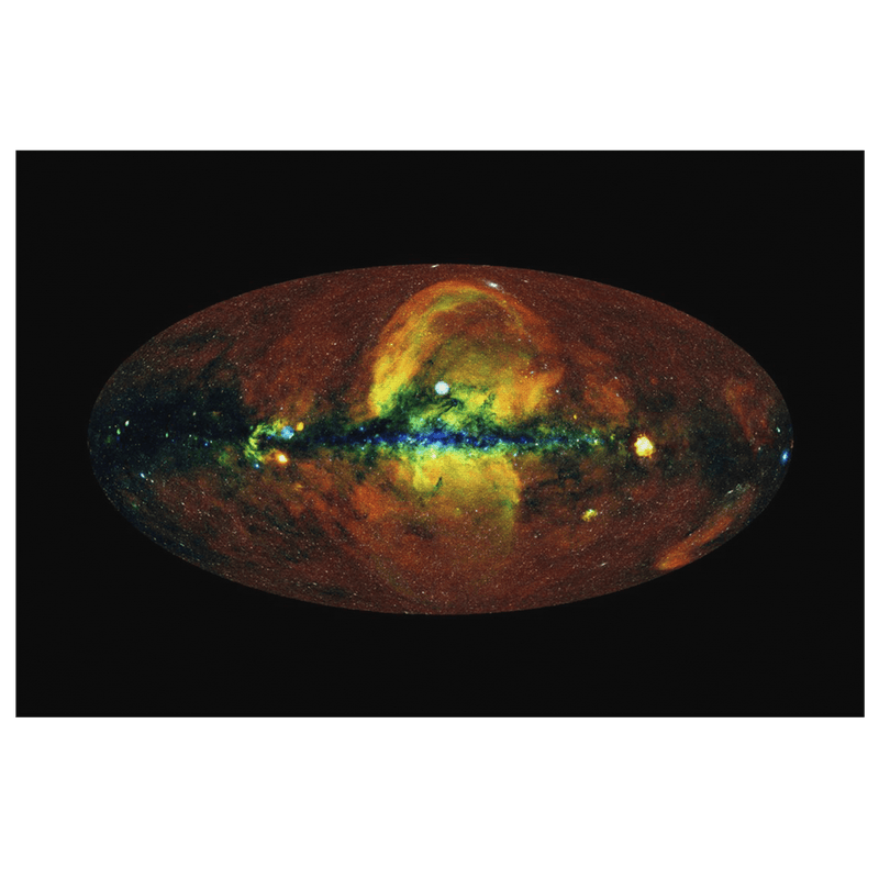 The Whole Universe in One Picture Wall Art - darkmatterprints - Canvas Wall Art 2